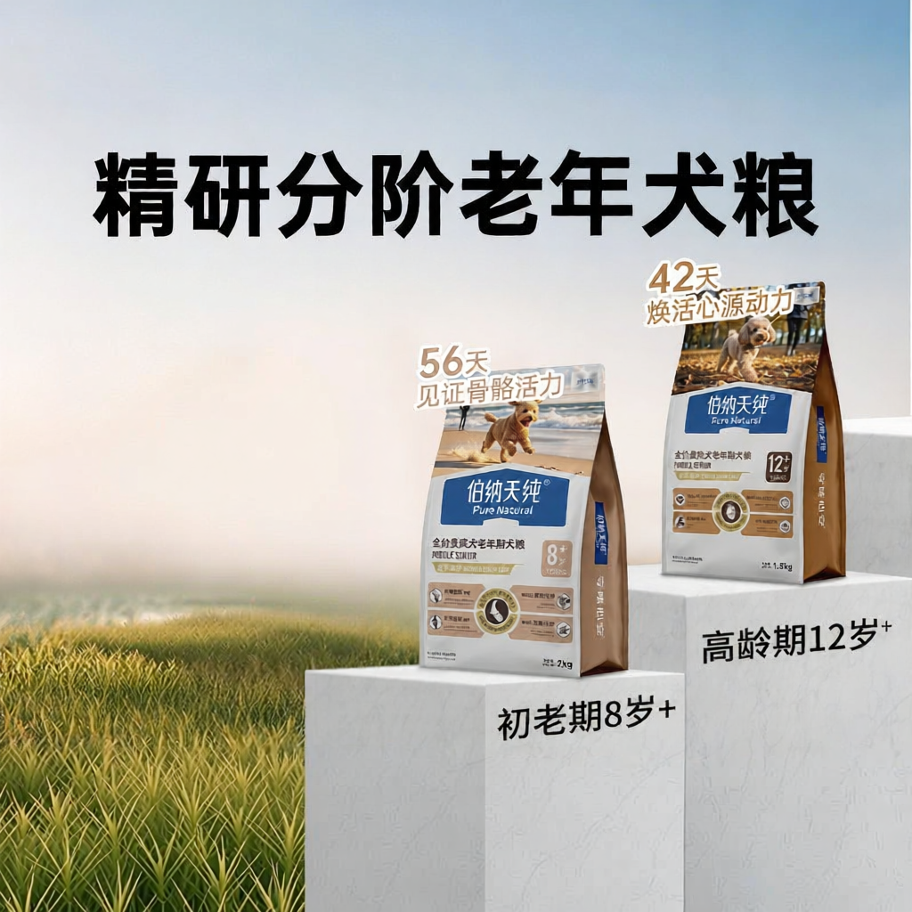 Pure＆Natural | Senior Dog Light Low-Fat Dog Food For Bone and Heart Health ราคา 2,219 บาท*ส่งฟรี