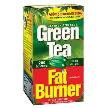 (Exp.02/2023) Green Tea Fat Burner Concentrate Extract 400mg 200 Softgels