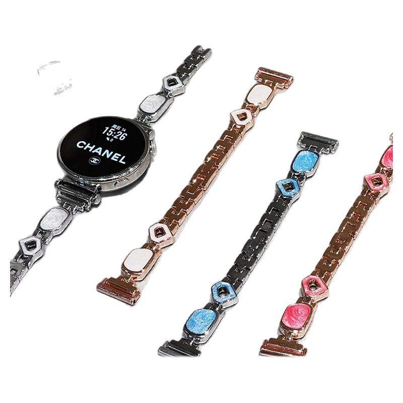 XUANDAI | Gold Glue Metal New Style Watch Band Huawei Compatible ราคา 345 บาท*ส่งฟรี