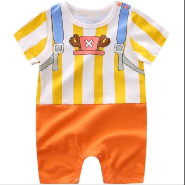 Chopper One Piece Baby Romper ชุดบอดี้สูท ช็อปเปอร์ วันพีซ