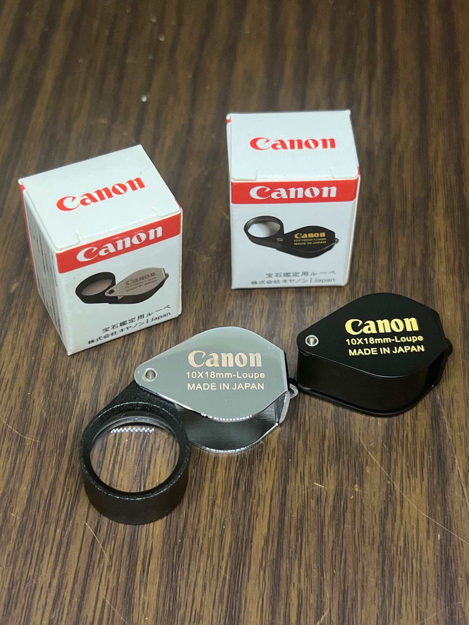กล้องส่องพระ Canon 10x18mm-loupe คุณภาพดี เลนส์2 ชั้น เลนส์แก้วส่องชัดใส ราคา 299 บาท*ส่งฟรี