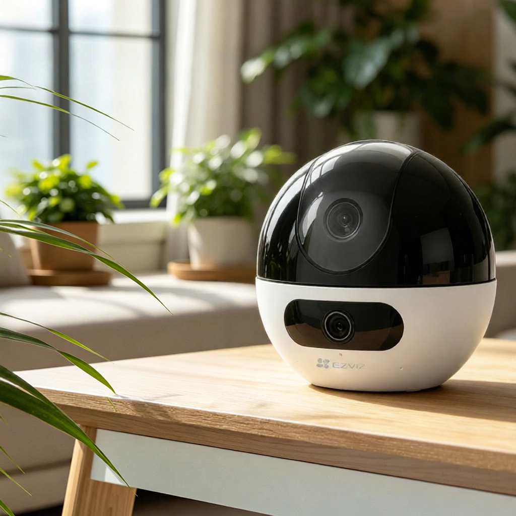 EZVIZ | 360 Degree Panoramic Facial Recognition HD Night Vision Home Security Camera ราคา 7,178 บาท*ส่งฟรี