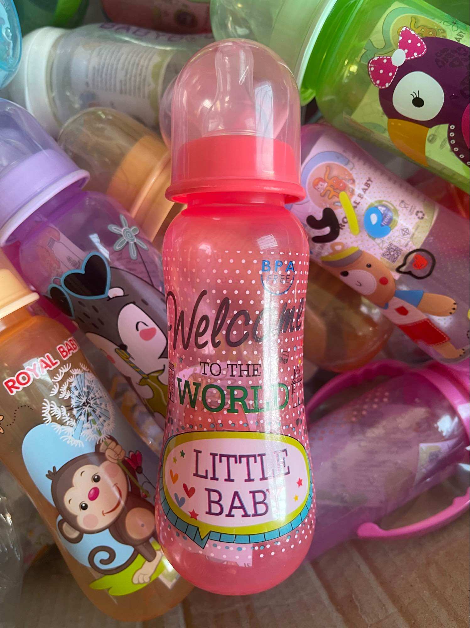 ขวดนม ROYAL BABY แคบขนาด 8ออนซ์