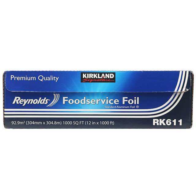 Kirkland Signature Reynolds Foodservice Foil, 12 in x 1,000 ft