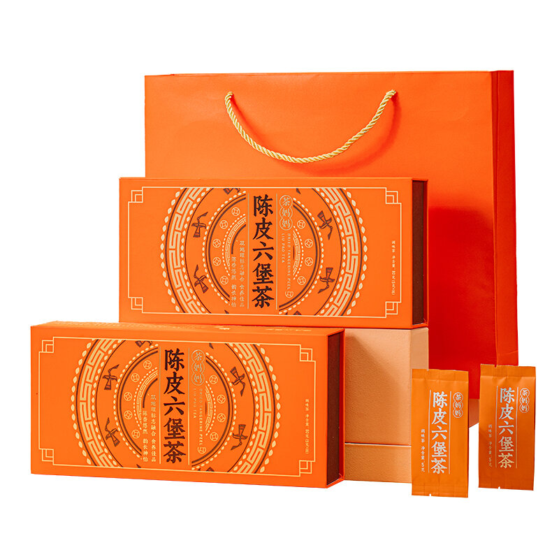 LANCANGGUCHA | Gift Boxed 24-Year Tangerine Peel Pu-erh Liubao Tea 80g ราคา 2,159 บาท*ส่งฟรี