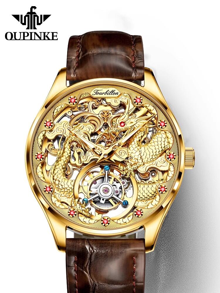 รีวิวเรือนเวลาสุดหรู OUPINKE Tourbillon Mechanical Watches: เมื่องานดีไซน์พบกับกลไกแห่งความแม่นยำ