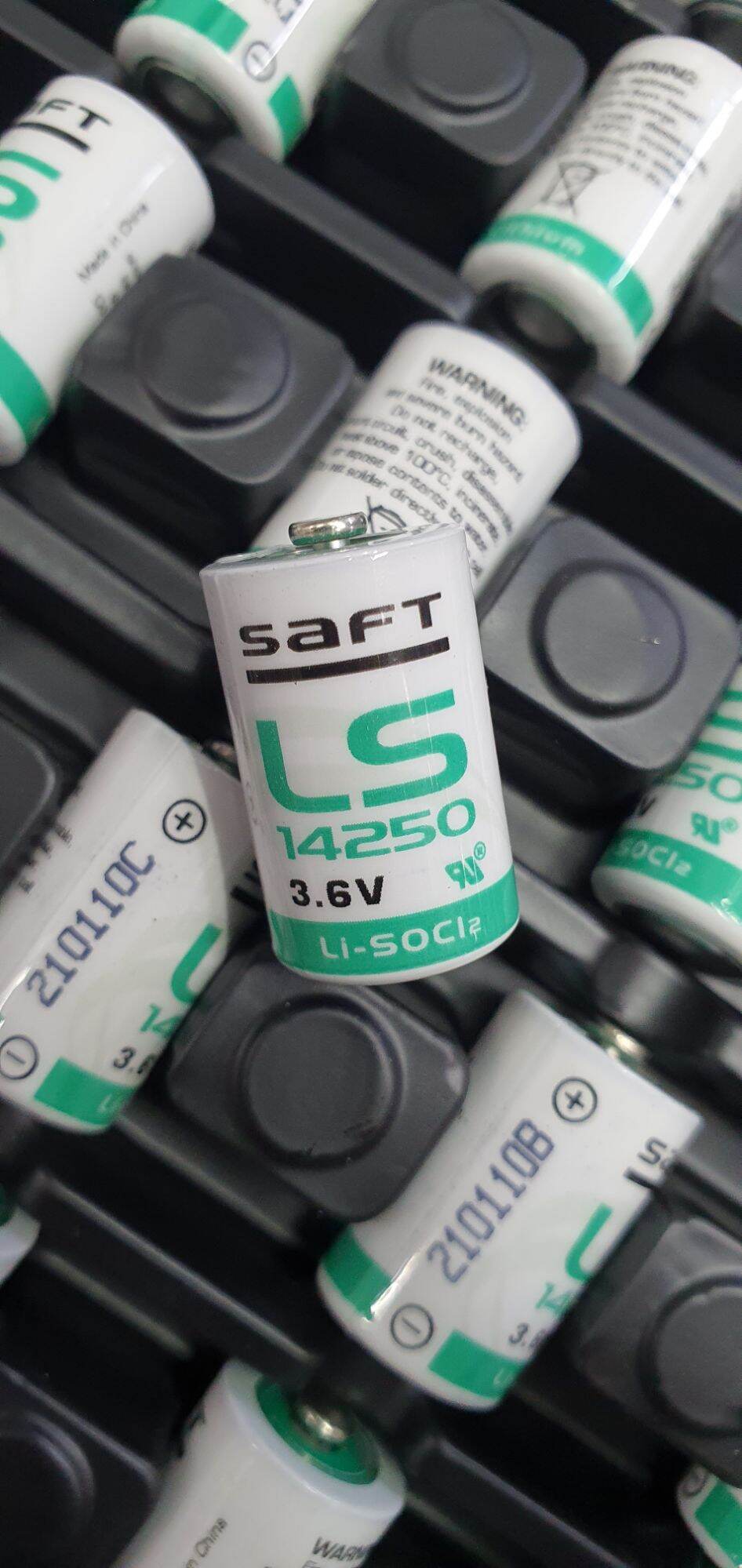 ถ่านลิเธียม แบตเตอรี่ SAFT LS14250 LITHIUM BATTERY 3.6V รุ่น LS14250ลิเธียมแบตเตอรี่ Saft LS14250 – 1/2 AA 3.6 Volt Primary Li-SOCl2 Lithium Battery Cell

(Same as LS14250C) P/N: SAFT-LS14250

LS14250 : Saft LS14250 (LASG14250) 3.6V Lithium Battery