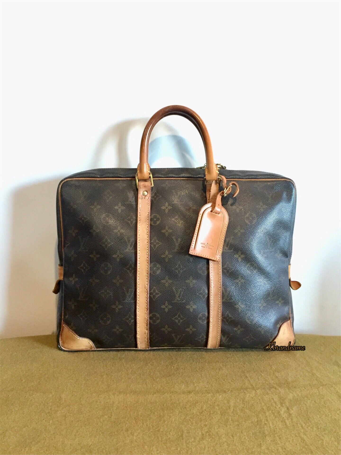 Louis Vuitton Monogram Porte Document Voyage Briefcase Bag Authentic Kw7777777 Thaipick