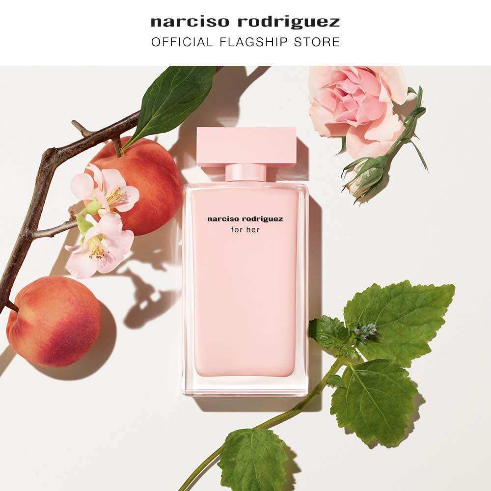 Narciso Rodriguez for her EDP (30ml , 50ml , 100ml , 150ml) น้ำหอมสำหรับผู้หญิง มีเสน่ห์เย้ายวน สง่างามน่าดึงดูดใจ ราคา 3,000 บาท*ส่งฟรี