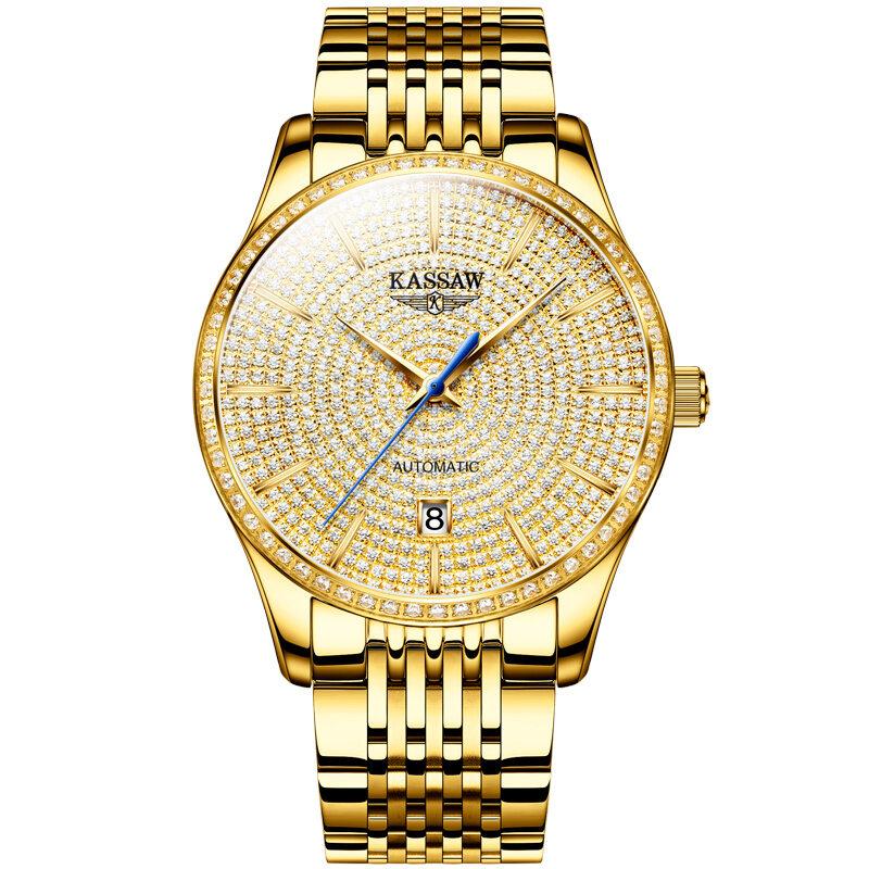 DIHONG | Waterproof Automatic Mechanical Watch with Diamond ราคา 15,097 บาท*ส่งฟรี