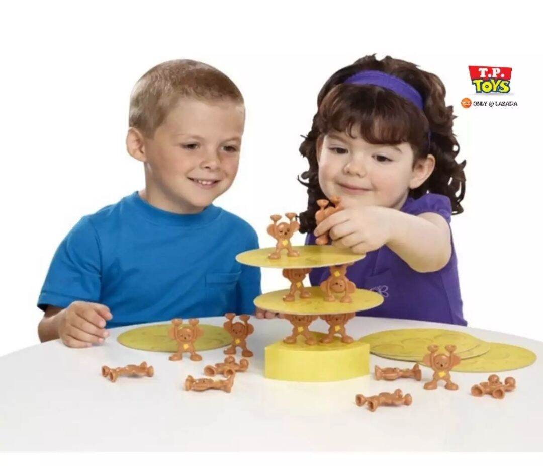 T.P. TOYS MOUSE STACK CHEESE เกมส์วางสมดุล หนูบนก้อนชีส เสริมทักษะ ฝึก ...