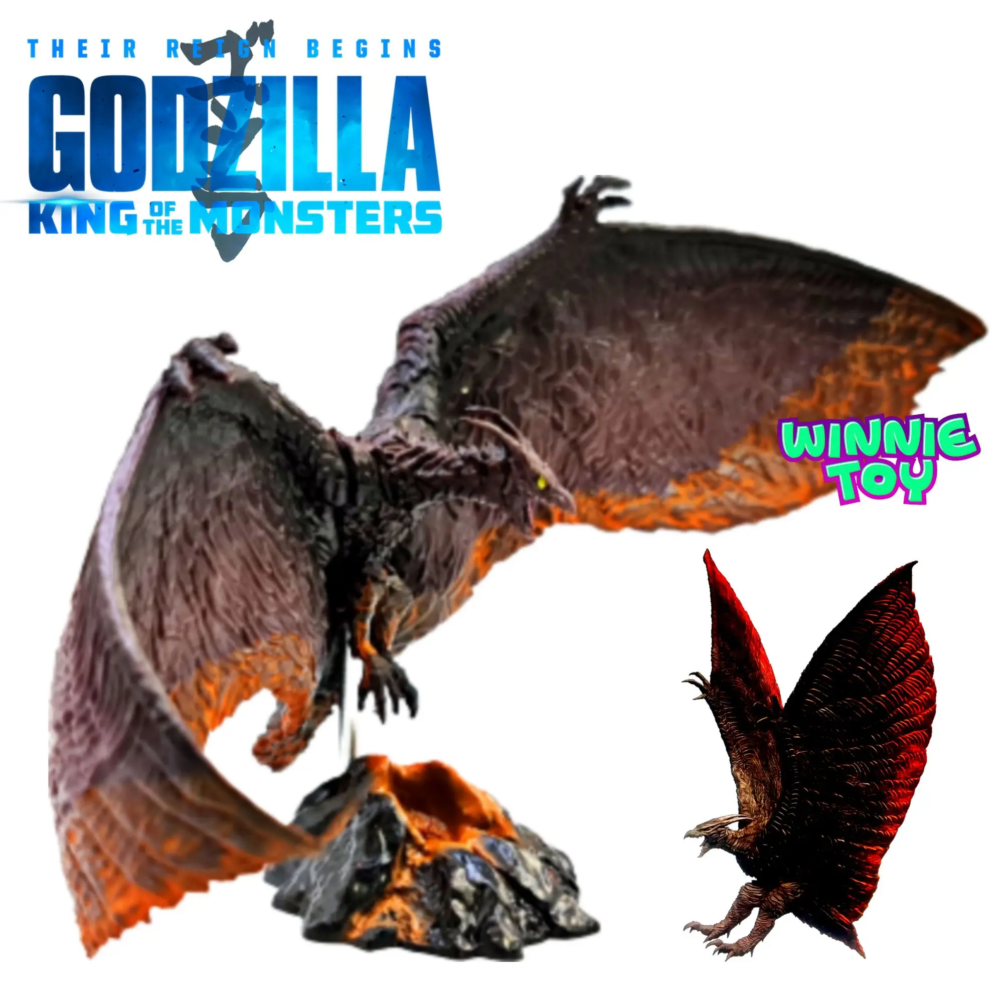 ฟิกเกอร์ โมเดล ก็อตซิลล่า สัตว์ประหลาด figure model Godzilla king of monster winnietoys (8)