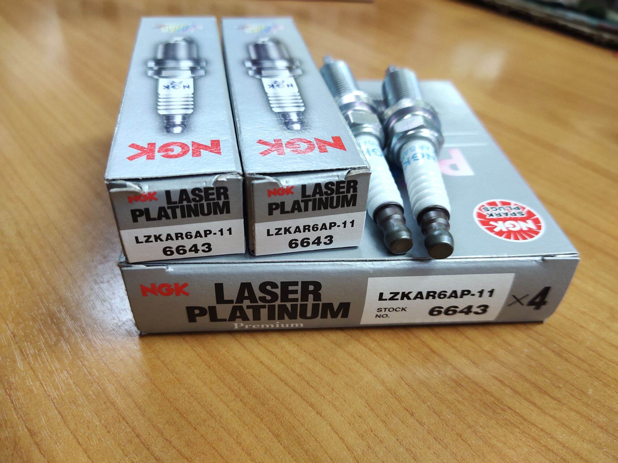 Lzkar6Ap-11 Laser Iridium Spark Plug for Use with Nissan Vehicles: Almera, March, Note (Including E-Power), Tiida, Sylphy, Teana (2.0L), X-Trail (T31), Qashqai, Dualis, Juke and Livina. Other Brands: Mazda Demio, Renault Clio ราคา 2,269 บาท*ส่งฟรี