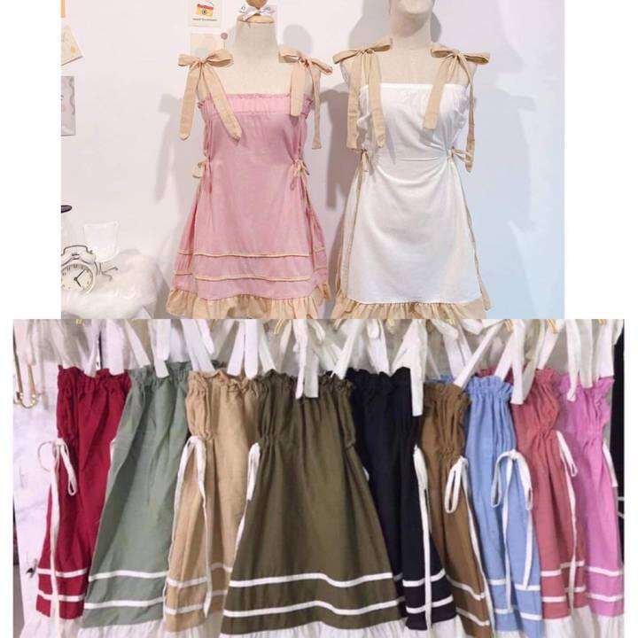 มินิเดรสสายเดี่ยวผ้าฝ้ายฟรีไชร์ – No Brand – 3436736556_TH-12710963748 >>> 🇹🇭 Top1Thailand 🛒 >>> lazada.co.th 🇹🇭 🇹🇭 🇹🇭🛒🛍🛒
