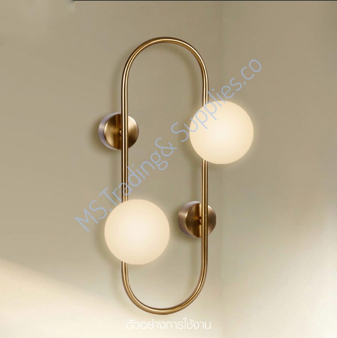 Sl Lighting | Wall Lamp Sl-5-Glam-W2037/2 ราคา 1,350 บาท*ส่งฟรี