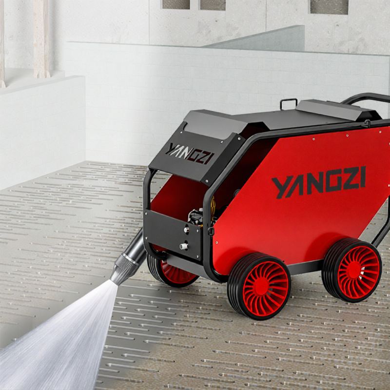 YANGZI | Industrial Electric Ultra High Pressure Sandblasting Rust Removal Cleaning Machine