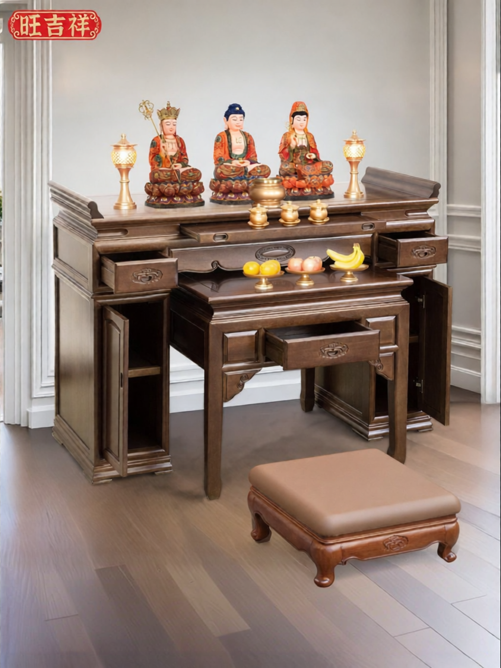 WANGJIXIANG | Solid Wood Altar Storage ราคา 90,653 บาท*ส่งฟรี