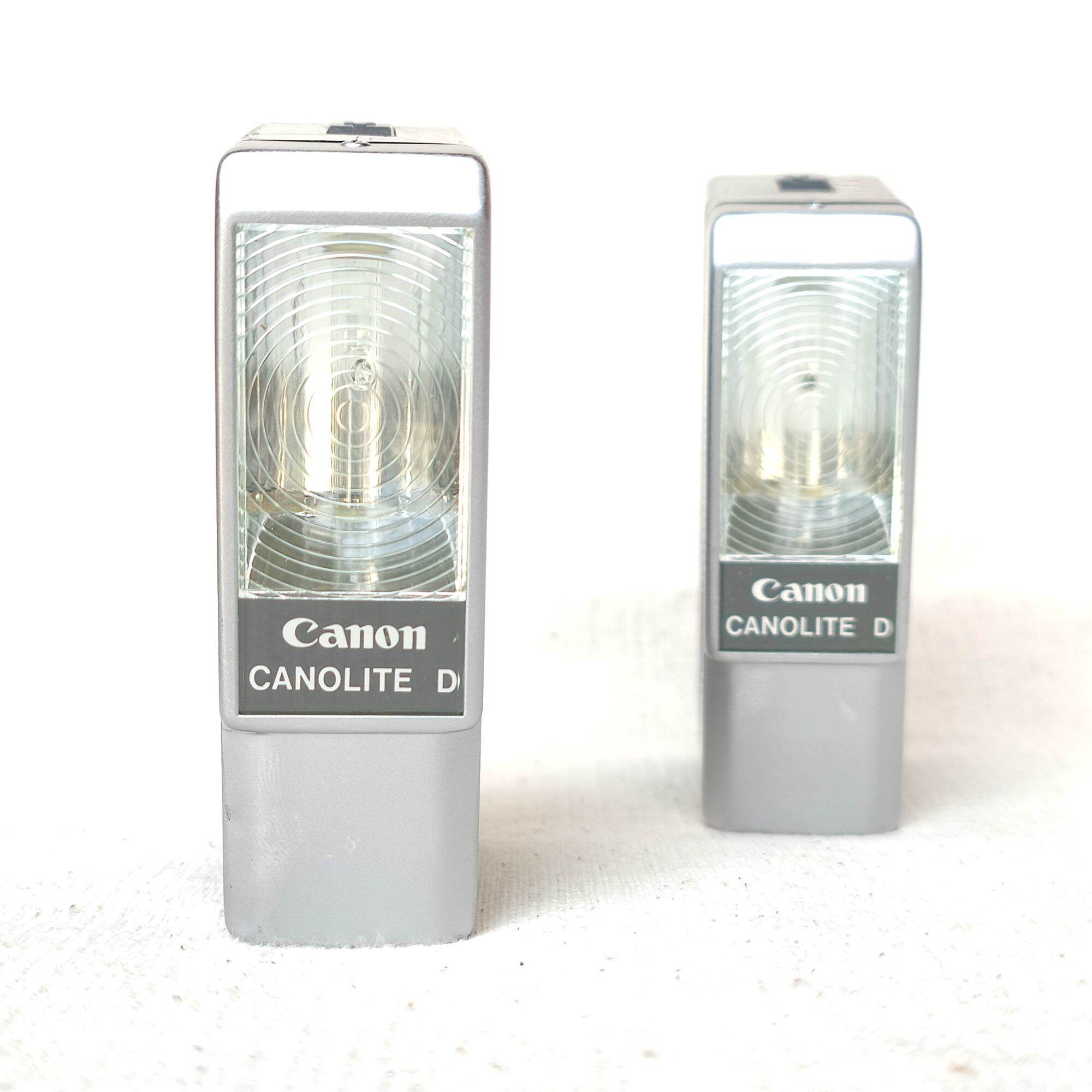 แฟลช Vintage ยี่ห้อ Canon Canolite D Compact Camera Flash 28