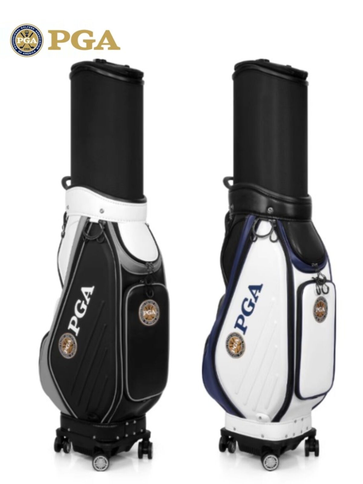 PGA | Extendable Hard Shell Airline Checked Golf Bag With 360 Degrees Wheels and Rain Cover ราคา 26,145 บาท*ส่งฟรี