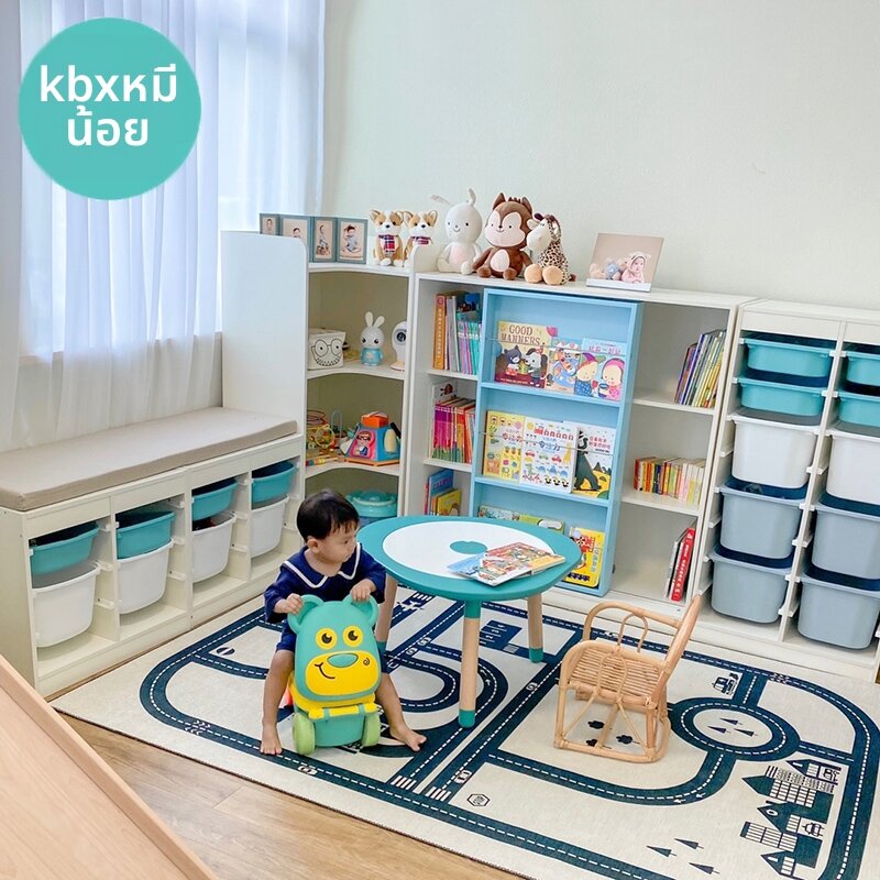 KEBIXIONG | Child Storage Display Corner Shelf ราคา 14,408 บาท*ส่งฟรี