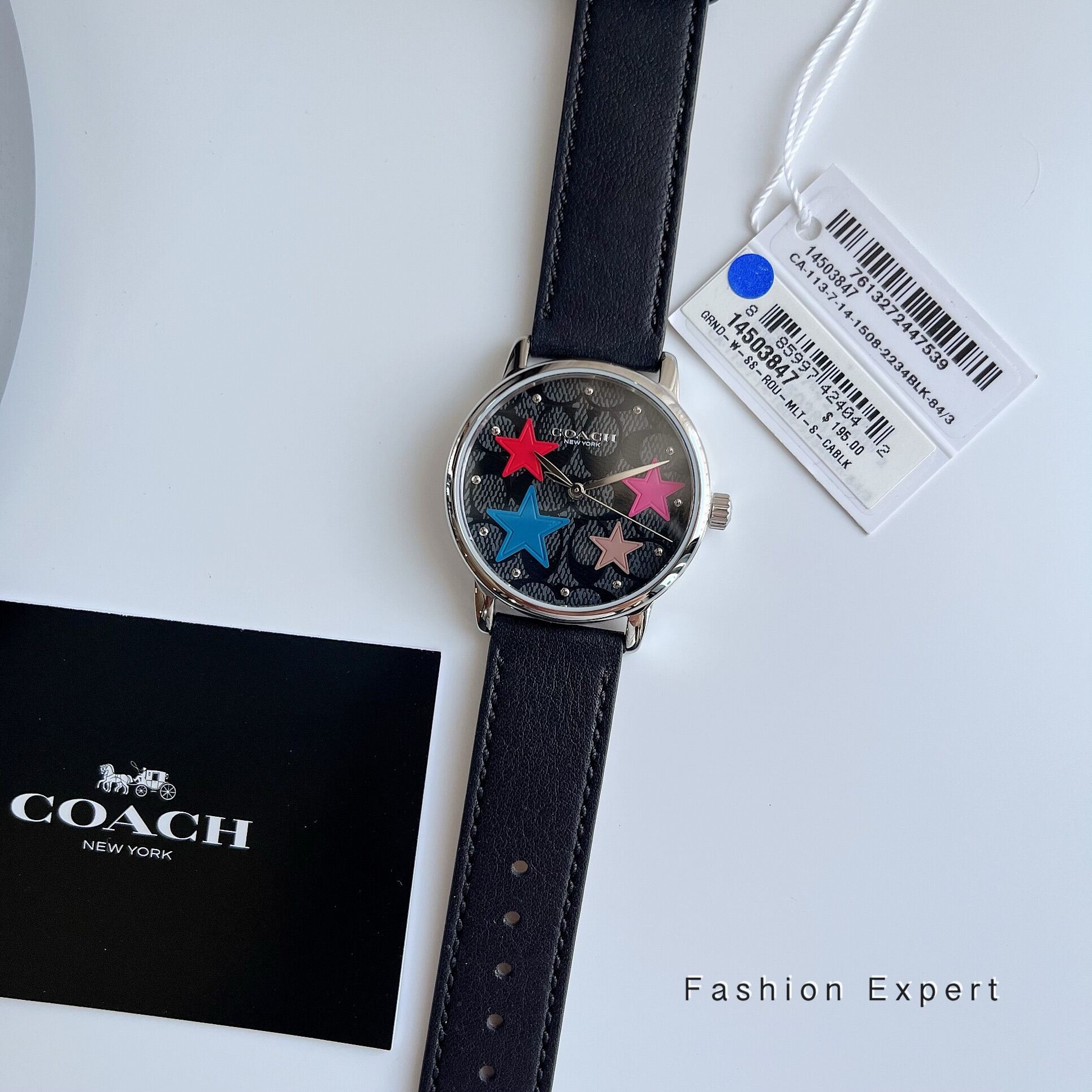 ✨ของแท้100%✨ นาฬิกาข้อมือ Coach Grand Ladies Silver Tone