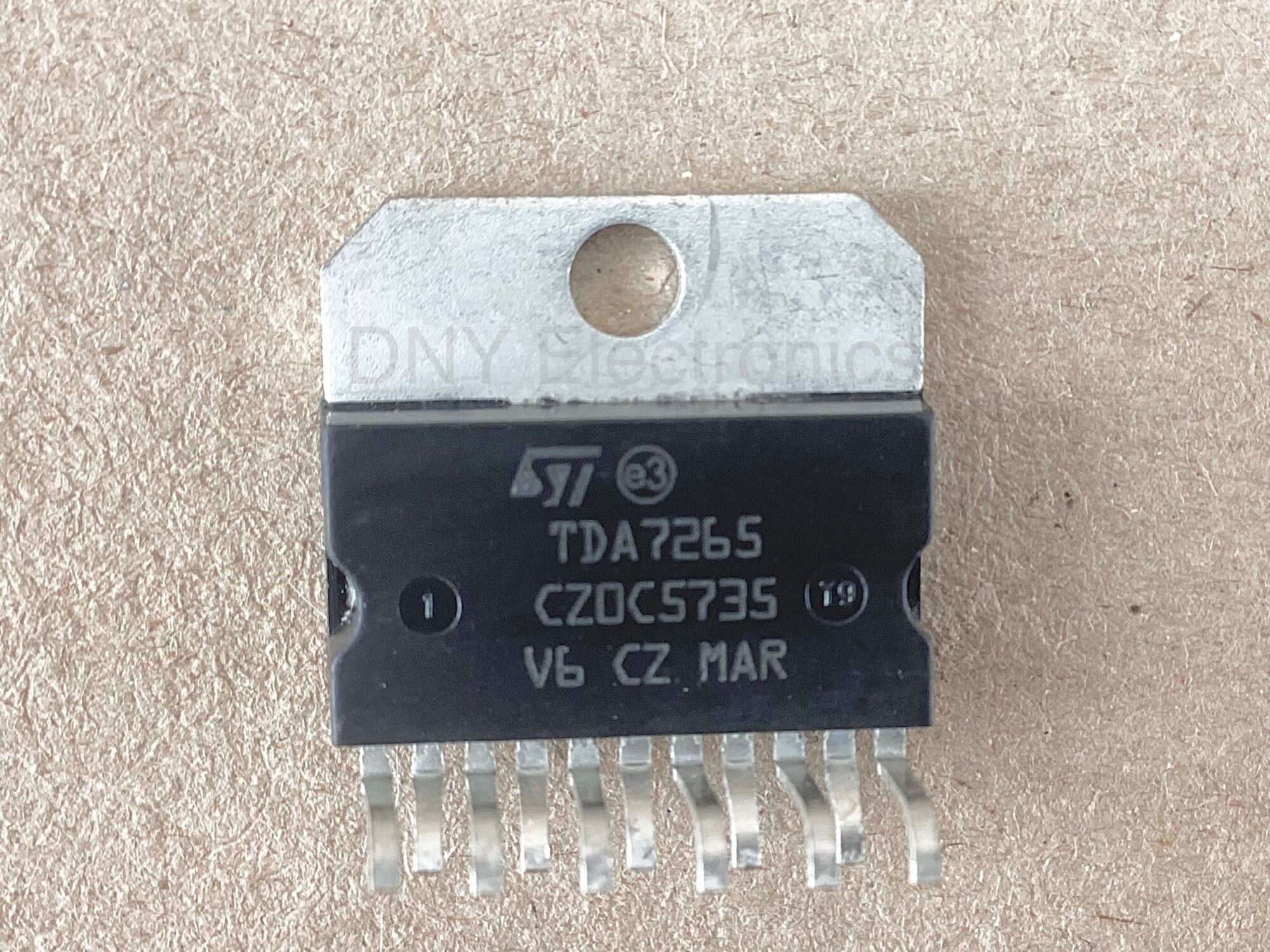 TDA7265 7265 imported original ZIP-11 dual-channel audio amplifier chip ...
