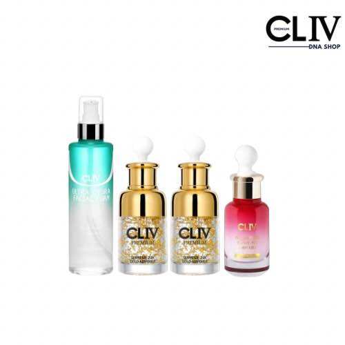 [เซตหยุดผิวแบบเร่งด่วน 💯] ร่องลึก เติมความชุ่มชื้น โบท็อกซ์ รอบดวงตา CLIV and 24k and ultra ultra hydra and hexapeptide ราคา 7,060 บาท*ส่งฟรี