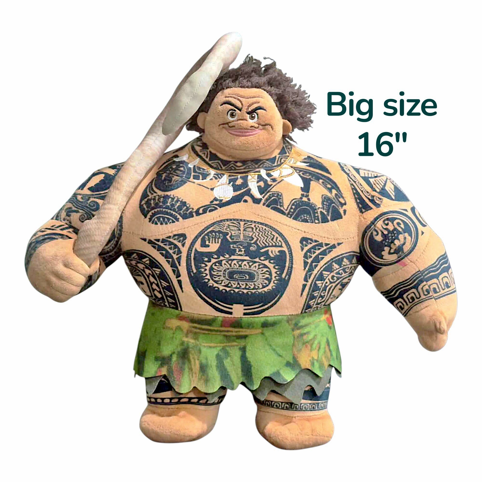 Genuine Plush Doll from Disney's Moana. 💯 Main Features: Soft Fur, Big Eyes, Bright Colors, Cute Shape, Can Be Used for Play or Decoration. ราคา 299 บาท*ส่งฟรี