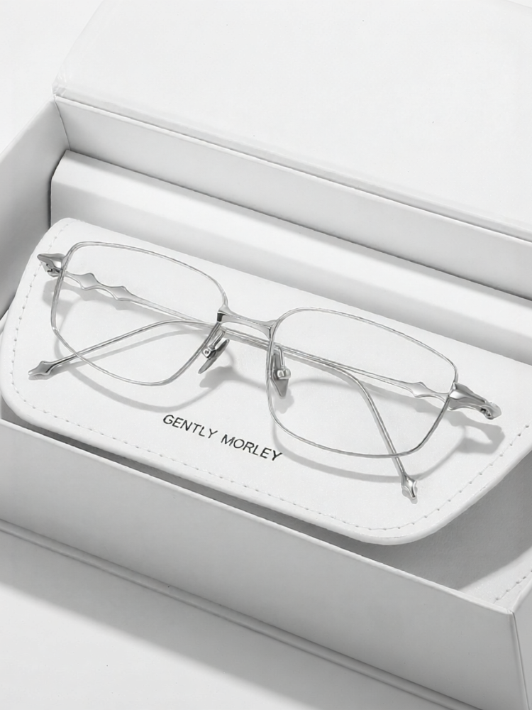 gently morley | Designer Prescription Glasses for Women and Men with Adjustable Prescription Titanium Frame ราคา 1,392 บาท*ส่งฟรี