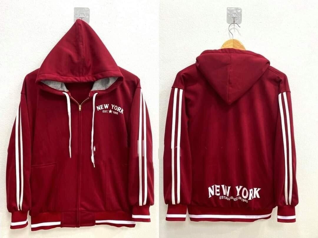 เสื้อแขนยาวมีฮู้ด NEW YORK