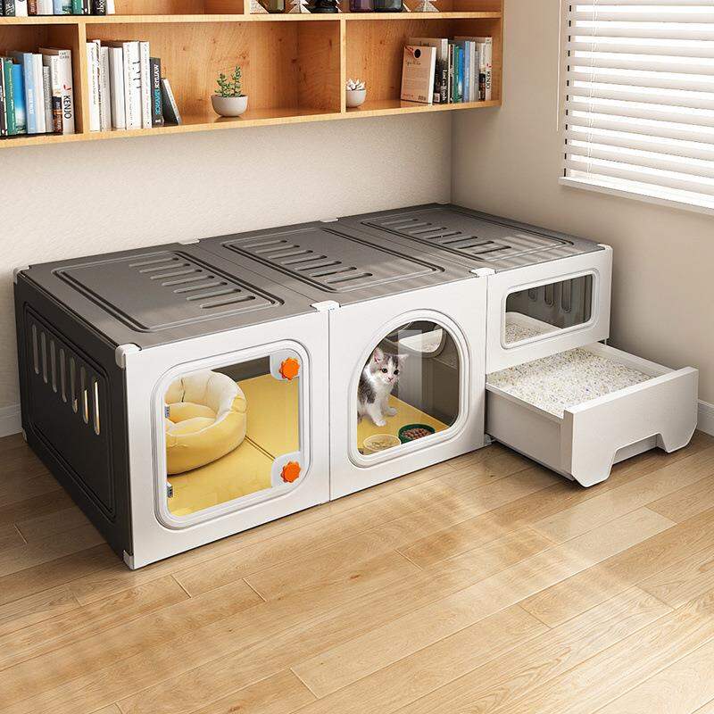 ZHENTAIYUAN | Integrated Toilet Double Layer Spacious Cats' House ราคา 1,244 บาท*ส่งฟรี