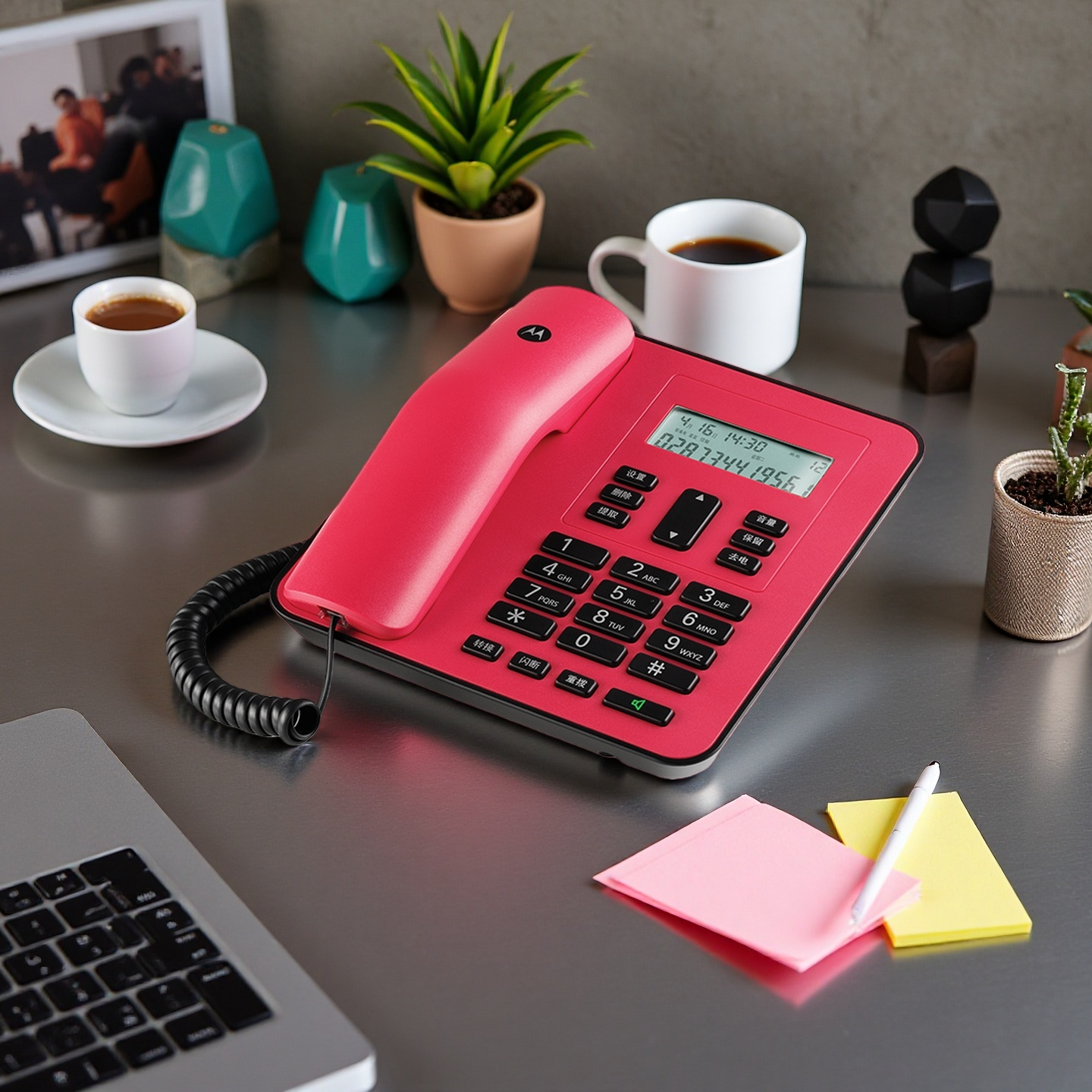 Motorola | Home Business Office Fixed Wired Phone for Seniors ราคา 1,031 บาท*ส่งฟรี
