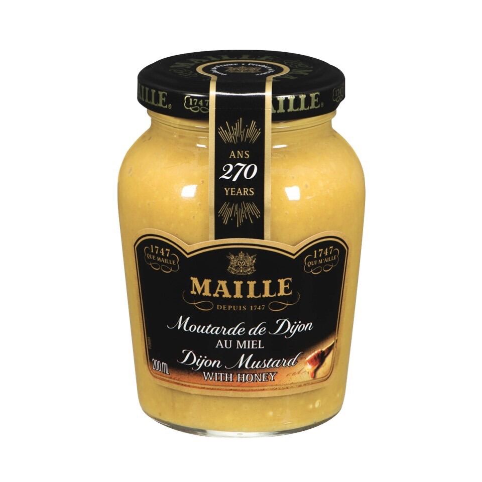 Honey Dijon Mustard MAILLE ดิจองมัสตาร์ดผสมน้ำผึ้ง (200ml) House Of