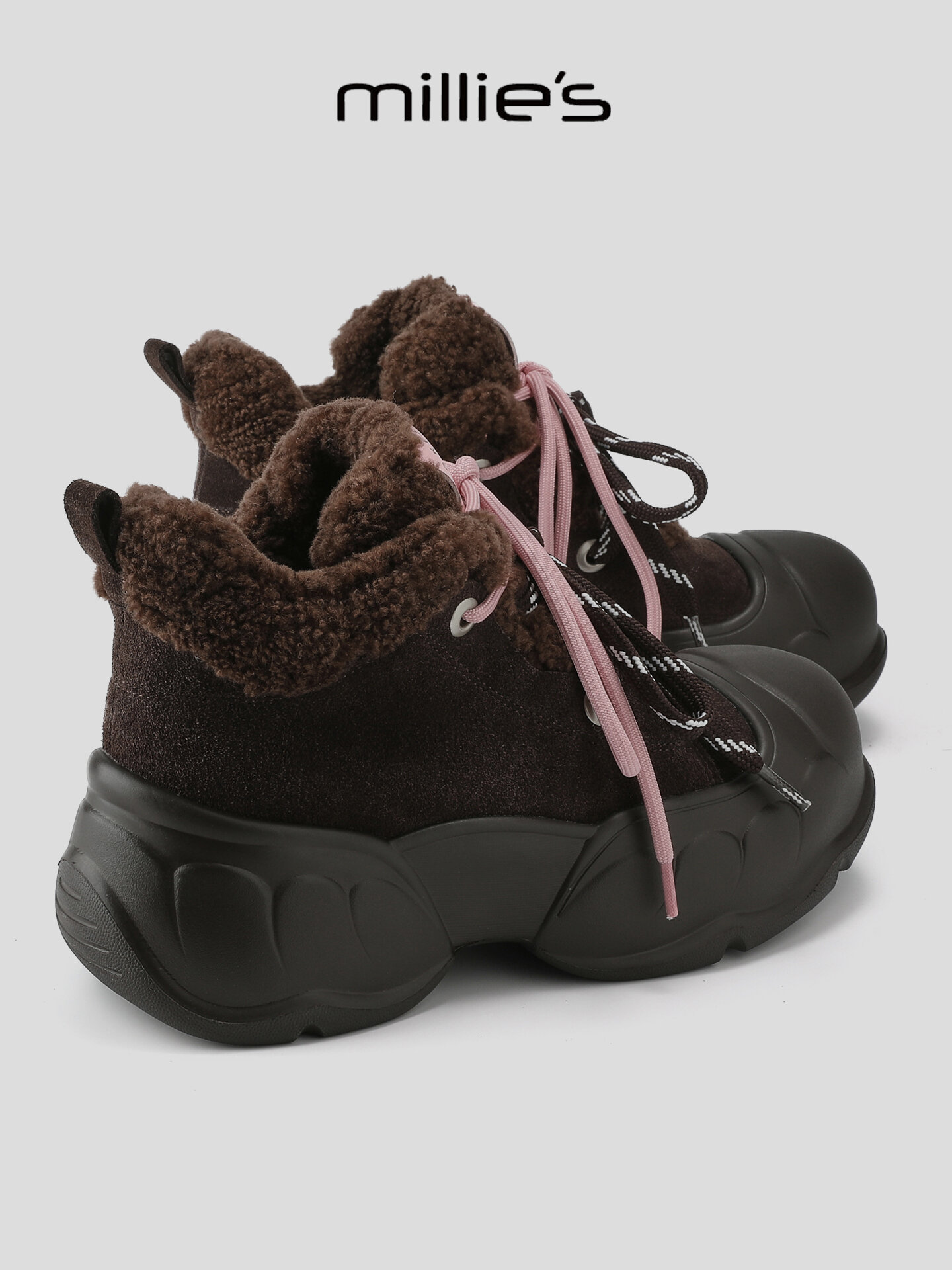 MILLIE'S | Stylish Versatile Casual Shoes Warm Lining ราคา 8,462 บาท*ส่งฟรี