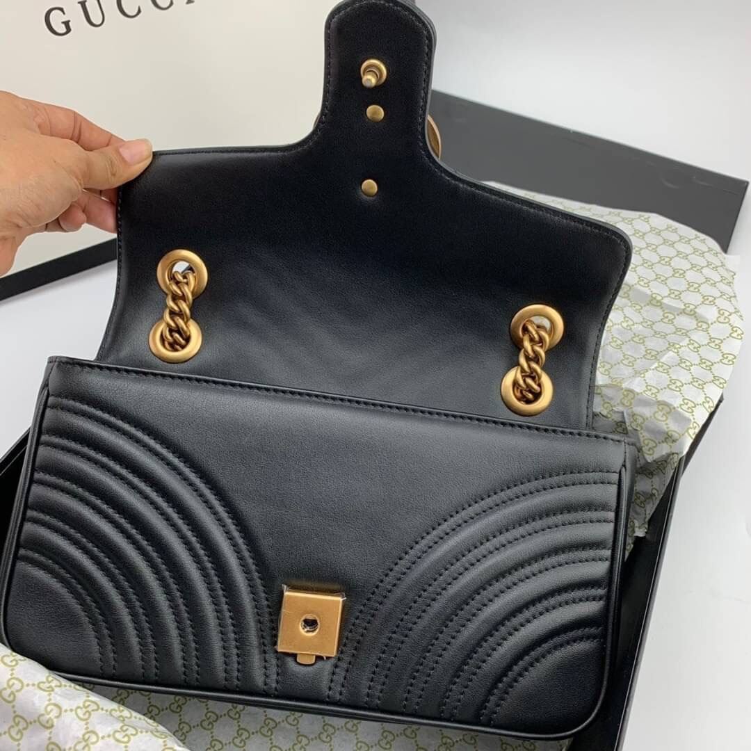 Gucci marmont size 26 cm : grade original : อุปกรณ์ full box set