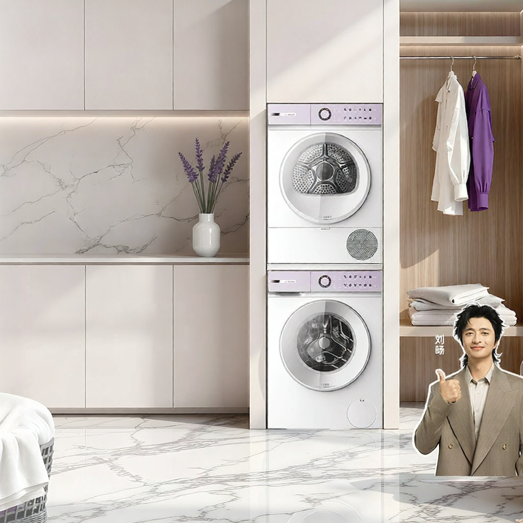 Bosch | 4 Series Lavender Purple Laundry and Drying Set ราคา 137,157 บาท*ส่งฟรี