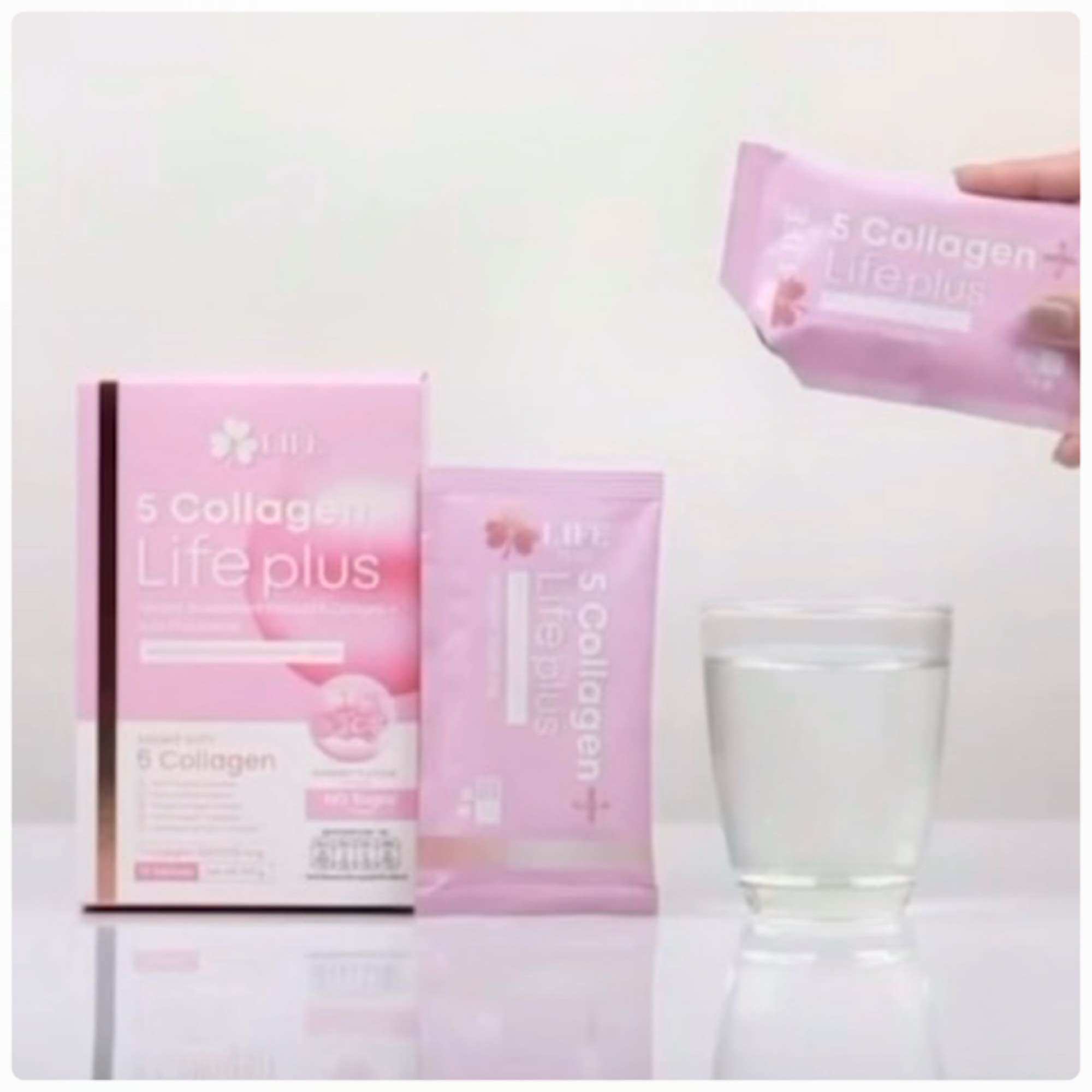 [ผิวสวย ข้อกระดูกดี!] LifePlus คอลลาเจน 5 ชนิดบำรุงร่างกายแบบองค์รวม สารบำรุงอัดแน่น 15000 mg ราคา 480 บาท*ส่งฟรี