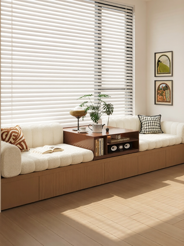 ZISHI | Custom Washable Teddy Plush Window Seat Cushion ราคา 3,804 บาท*ส่งฟรี