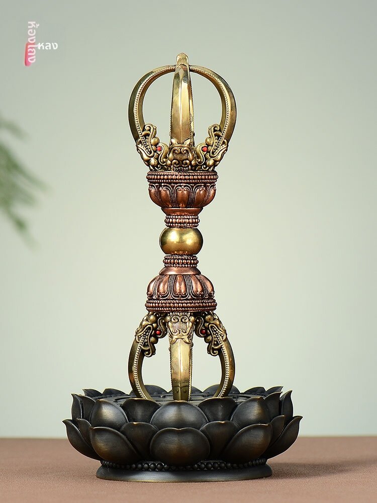 [CHUANGLONG | Tibetan Five-Pronged Vajra Pendant Copper Craft Decoration,CHUANGLONG | Tibetan Five-Pronged Vajra Pendant Copper Craft Decoration,] ราคา 3,390 บาท*ส่งฟรี