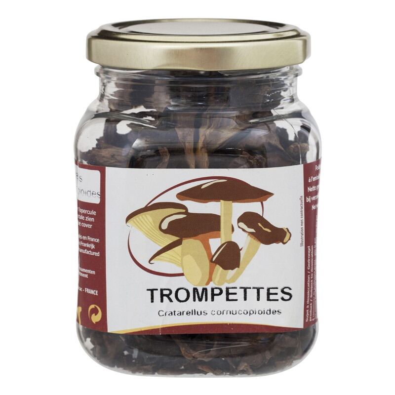 Trompettes Dried Mushrooms ซาบาร็อทเห็ดทรัมเป็ตอบแห้ง 30กรัม