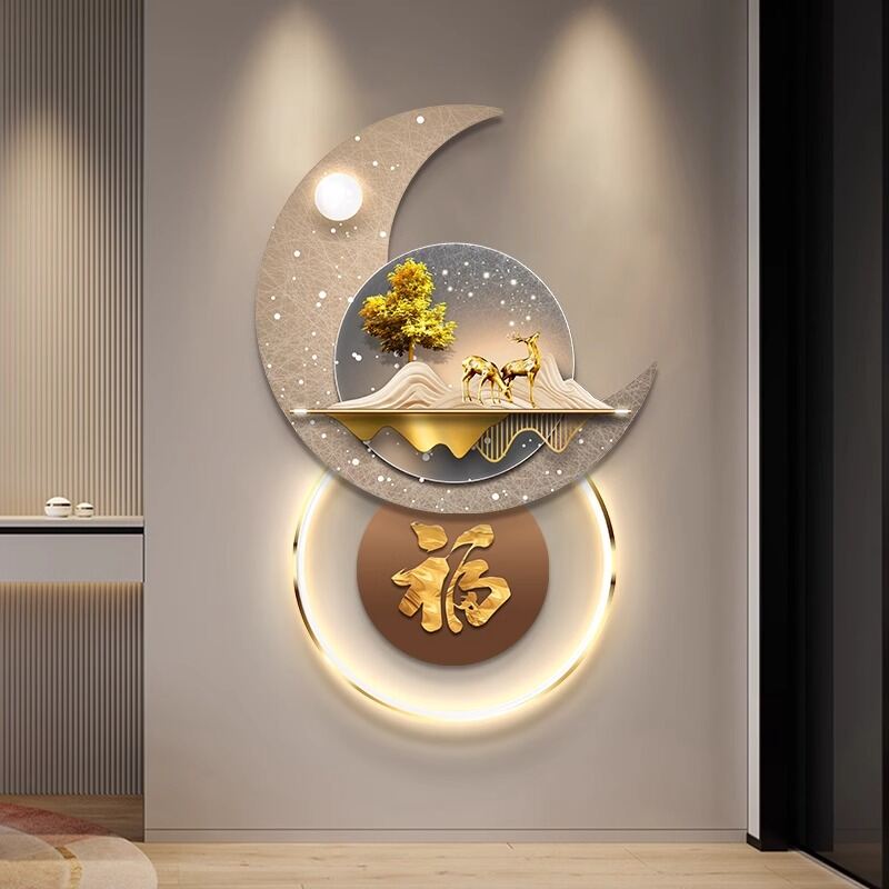 [YUANSHU | Luxury LED Illuminated Decorative Wall Art,YUANSHU | Luxury LED Illuminated Decorative Wall Art,] ราคา 2,910 บาท*ส่งฟรี