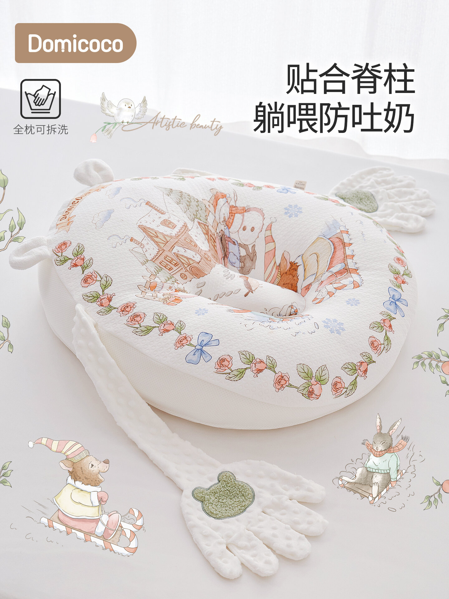 Anti-regurgitation Incline Pillow ราคา 2,584 บาท*ส่งฟรี