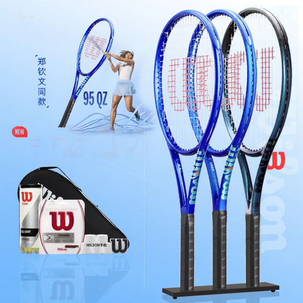 อุปกรณ์กีฬาและฟิตเนส Wilson ไม้เทนนิสมืออาชีพ Carbon Fiber Unisex ราคา 7,435 บาท*ส่งฟรี
