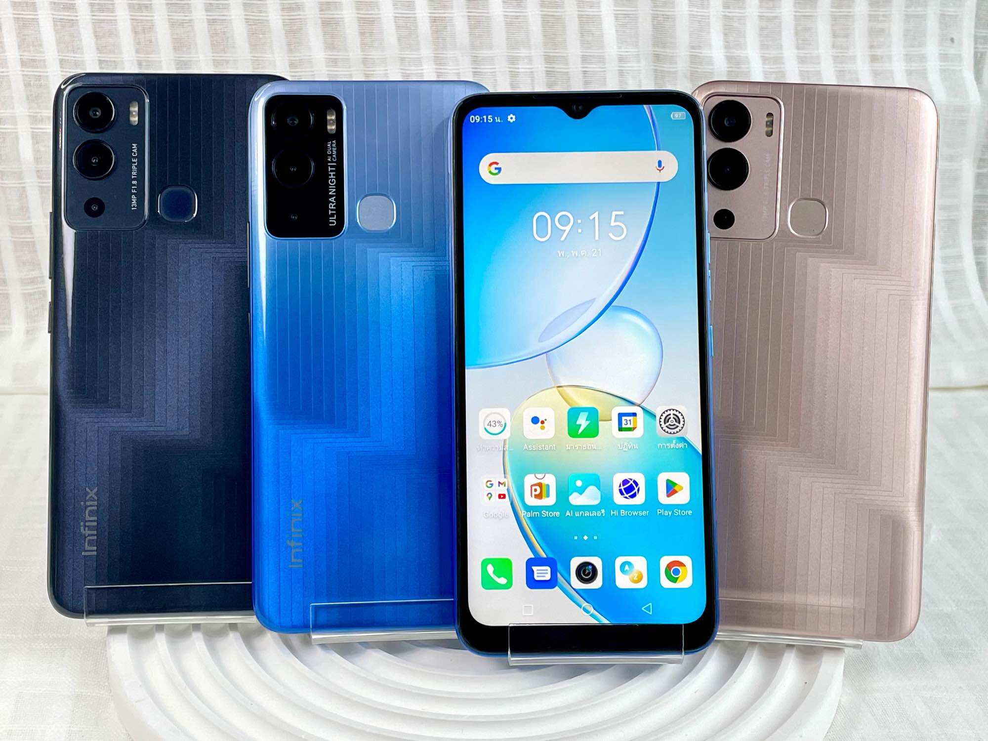 Infinix Hot 12I, 6.6 Inch Screen, 4Gb Ram, 64Gb Rom, Durable Battery, Android 11, Good Condition, Works Normally. ราคา 1,367 บาท*ส่งฟรี