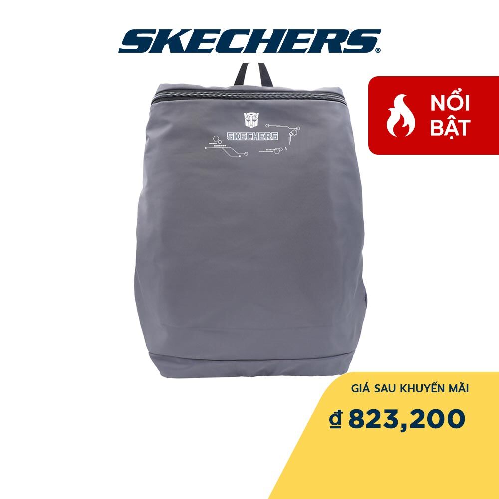 Skechers unisex túi tote, túi vải canvas, túi vải bố transformers - sl223u247-01wt