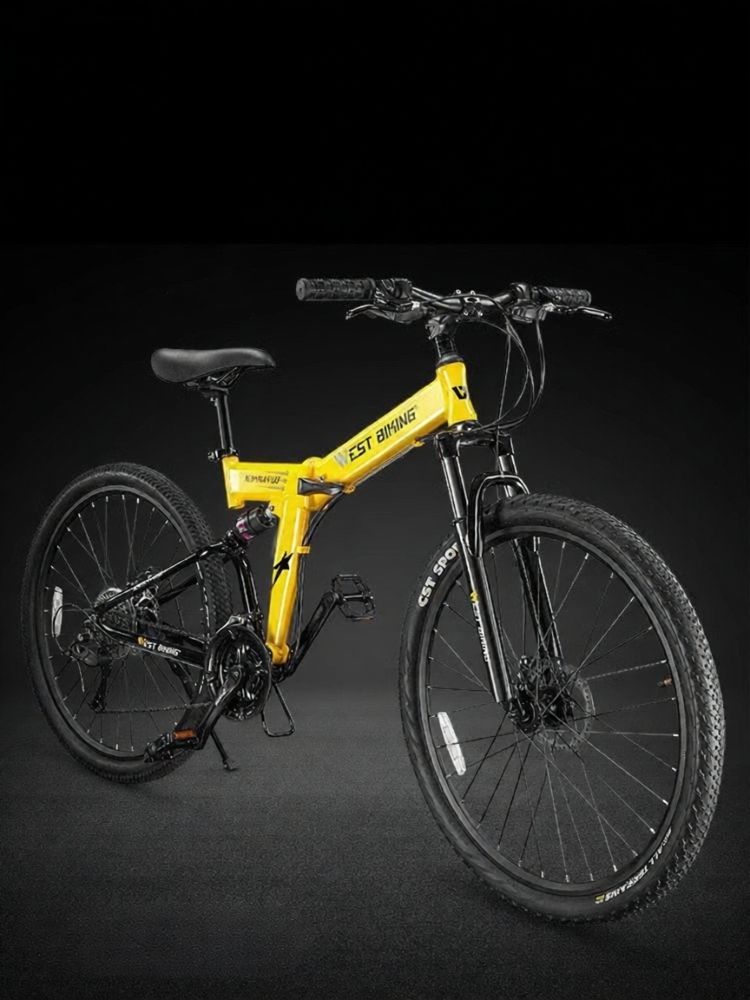 West Biking | Folding Shock-Absorbing Mountain Bike 27 Speed 27.5 inch ราคา 12,875 บาท*ส่งฟรี