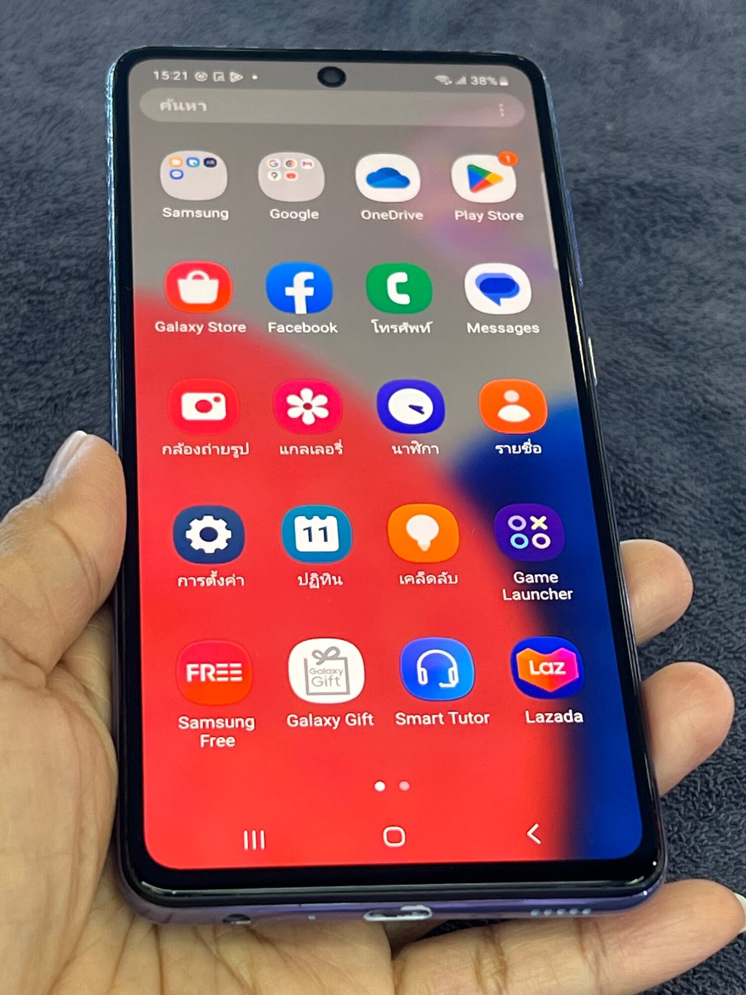 Samsung A52s 5g ram8/128gb ศูนย์ไทย ราคา 5,500 บาท*ส่งฟรี
