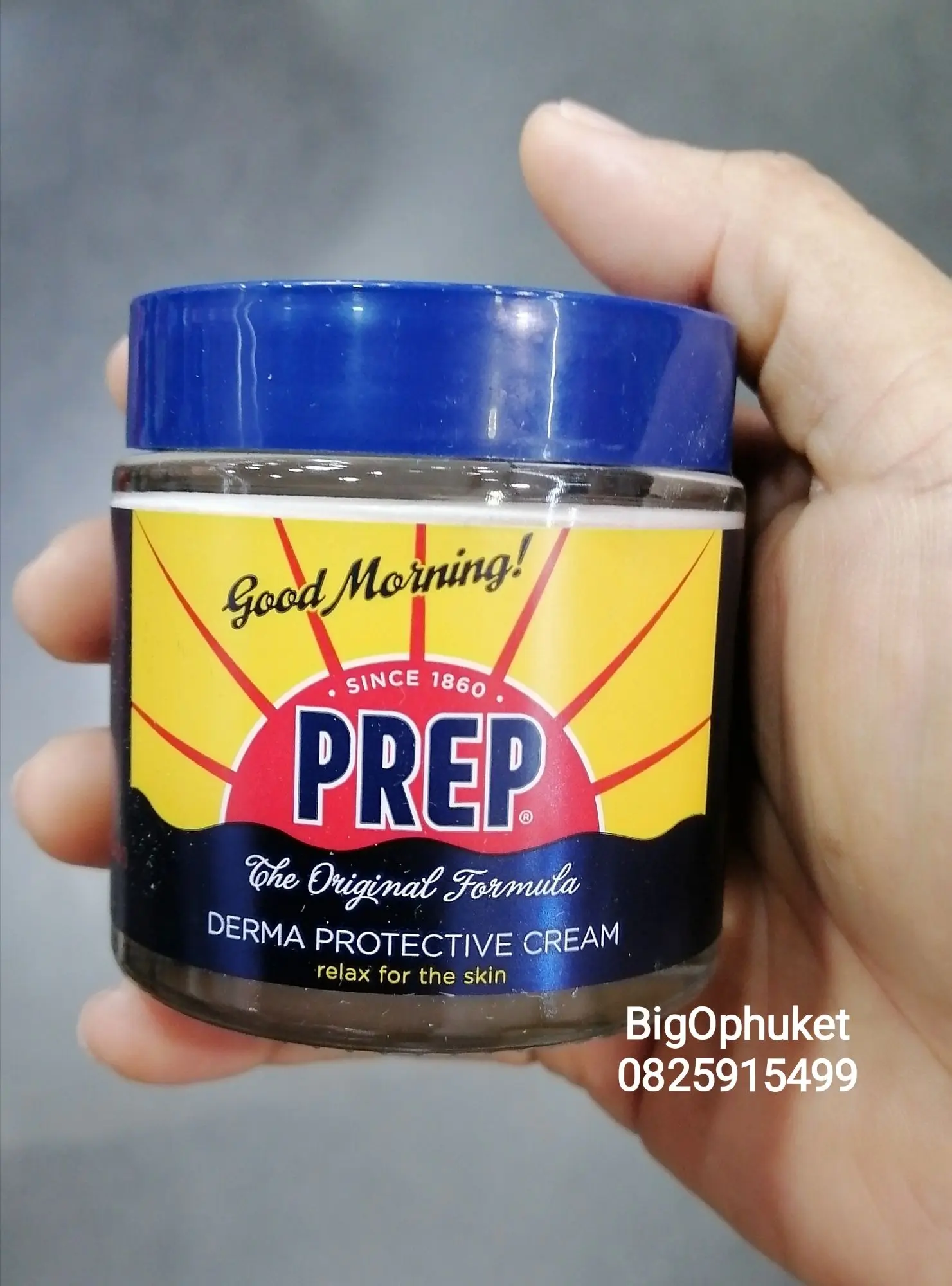 (75 ml)​ ครีมหิมะ : PREP Derma Protective Cream Relax for the skin