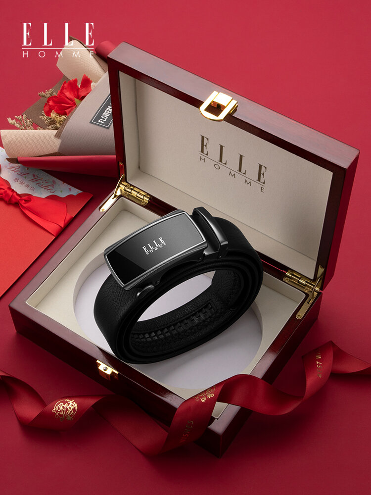 [ELLE HOMME | Business Casual Men's Leather Belt,ELLE HOMME | Business Casual Men's Leather Belt,] ราคา 2,929 บาท*ส่งฟรี