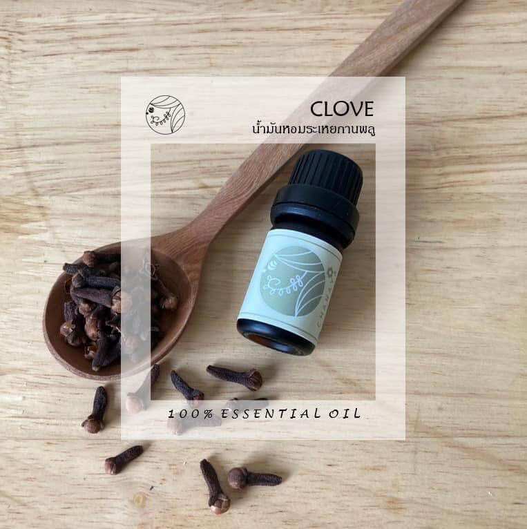 น้ำมันหอมระเหยกานพลู ชานาญา CHANAYA CLOVE BUD 100% Essential oil 100ml ราคา 2,500 บาท*ส่งฟรี